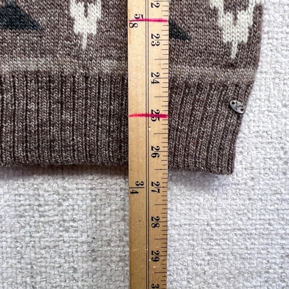 American Eagle Aztec Geometric‎ Pattern Crew Neck Knit Sweater Women L - Picture 10 of 16